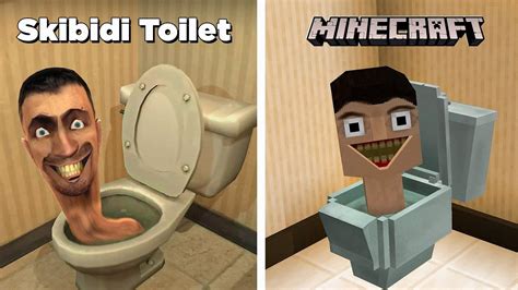 Criei CENAS De SKIBIDI TOILET No Minecraft Rbt Kzn Ru