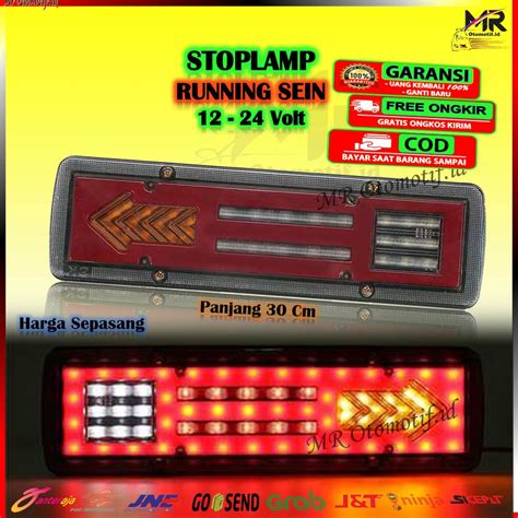 Jual Lampu Stoplamp Stop Lamp Rem Belakang Led Sein Running Mobil Pick