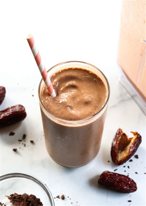 Chocolate Date Smoothie Detoxinista Quinoa Recipe