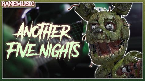 Jt Music Another Five Nights Metal Cover Fnaf 3 Rap Youtube