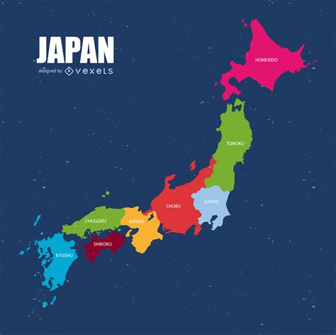 Descarga Vector De Vector De Mapa De Jap N