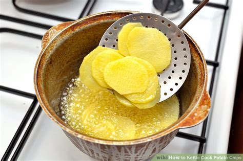 How To Kettle Cook Potato Chips 9 Steps With Pictures Wikihow