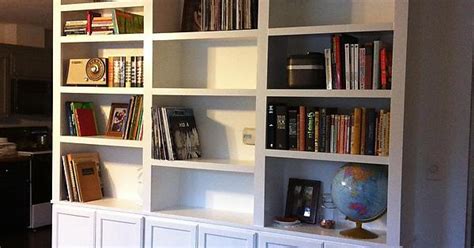 Excited To Share My Diy Built In Bookcase Album On Imgur