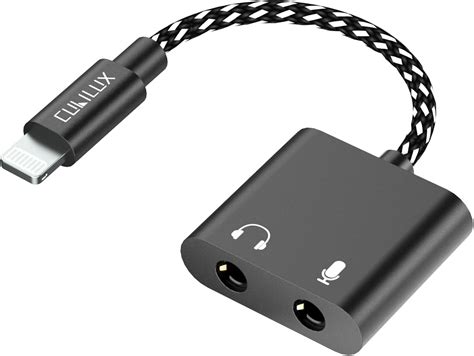 Amazon Cubilux TRRS Microphone To Lightning Adapter 3 5mm