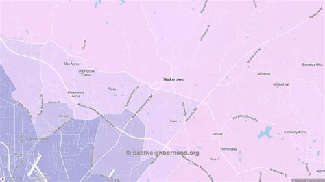 Walkertown, NC Political Map – Democrat & Republican Areas in ...