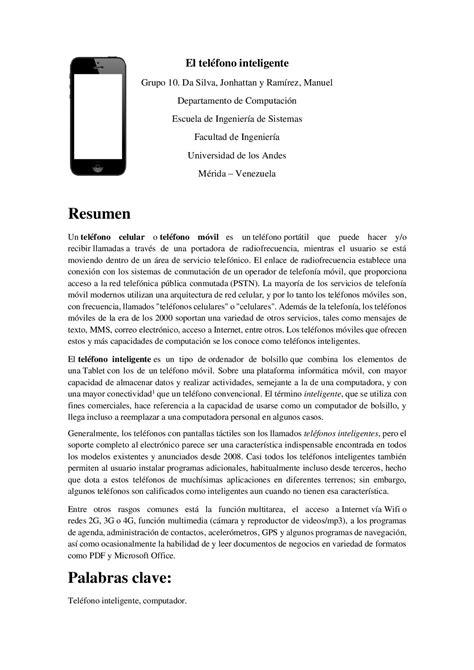 Calam O El Telefono Inteligente