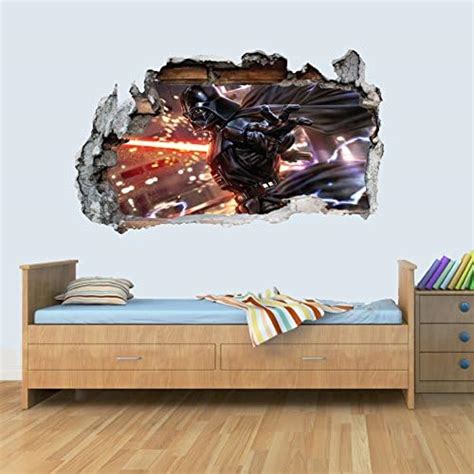 GNG Starwars Darth Vader Smashed Wandtattoo Poster 3D Kunst Aufkleber