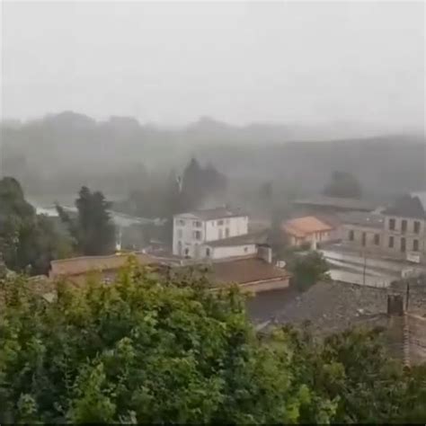 A large tree destroy by incredible lightning strike in Augé of Deux