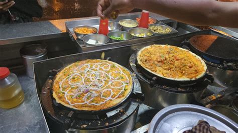 Street Food Bangalore Street Food Pizza Dosa Street Food Must Try