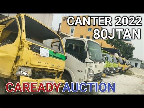 CANTER EURO4 TERBARU DI LELANG HQRGA 85JTAN CAREADY AUCTION YouTube