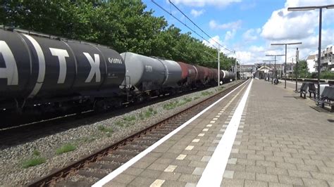 Shunter 203 102 Komt Met Keteltrein Door Rotterdam Zuid YouTube