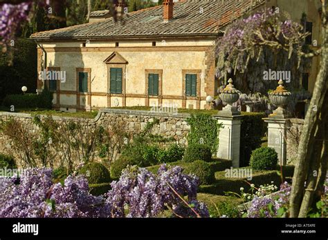 The Villa And Gardens Of La Foce Tuscany Italy Made Famous By The Books