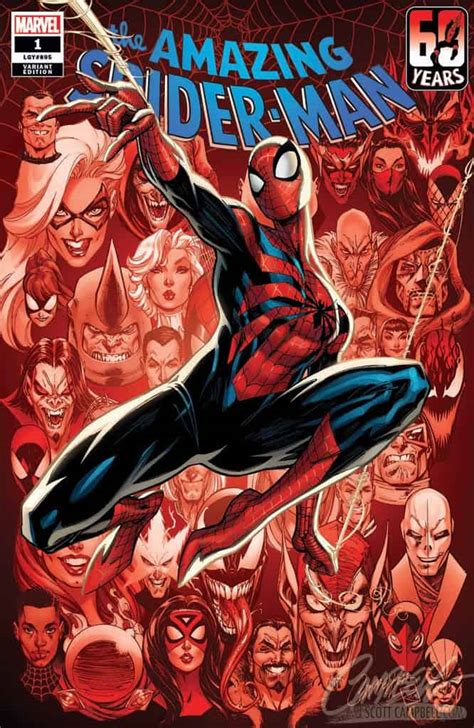 Amazing Spider Man J Scott Campbell Ben Reilly Scarlet Spider Chasm