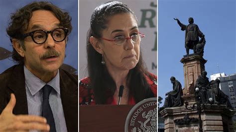 “cree Que La Ciudad Es De Su Propiedad” Gabriel Quadri Explotó Contra Sheinbaum Por Estatua De