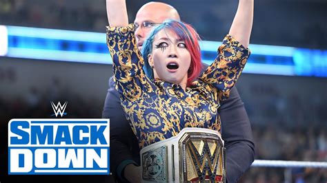 Asuka Presented With New Wwe Women S Championship Youtube