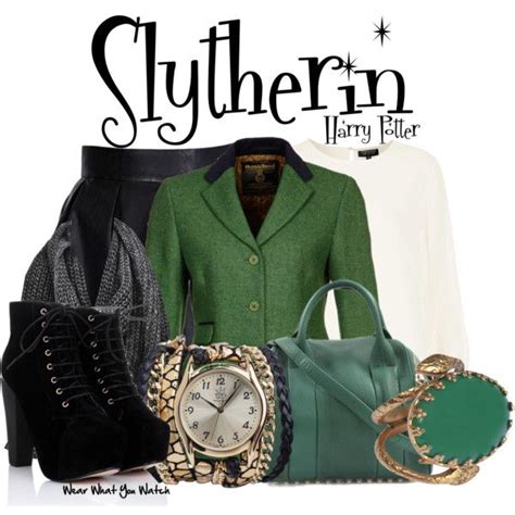 Inspired By Slytherin House From The Harry Potter Film Franchise