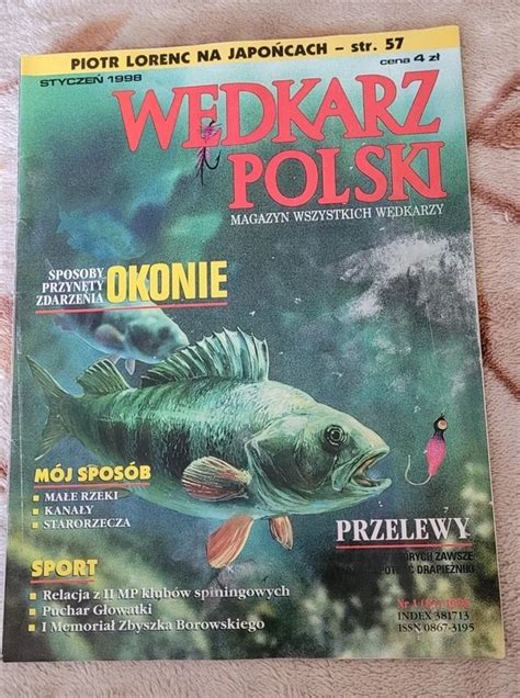 Wędkarz polski nr 1 12 1998 Biskupiec Kup teraz na Allegro Lokalnie