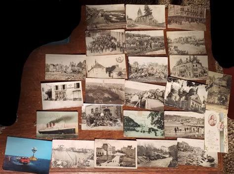 Lot De Cartes Postales Anciennes Eur Picclick Fr