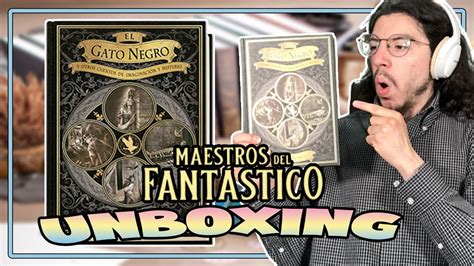 Maestros Del Fantastico Unboxing El Gato Negro De Edgar Allan Poe