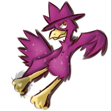 Shiny Murkrow by Prince-Lionel on DeviantArt