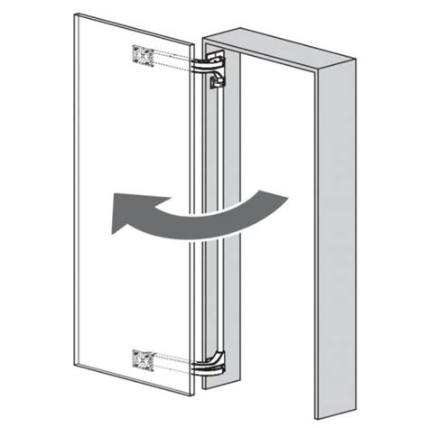 Heavy Duty Lateral Swing Hinge Door System