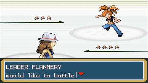 Pok Mon Fr One Piece Flannery The Gym Leader Cinnabar Island Youtube