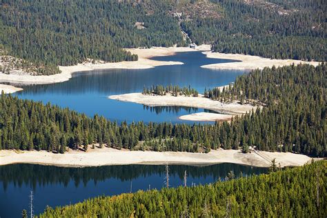 The Ice House Lake In Drought Conditions In The El Dorado National