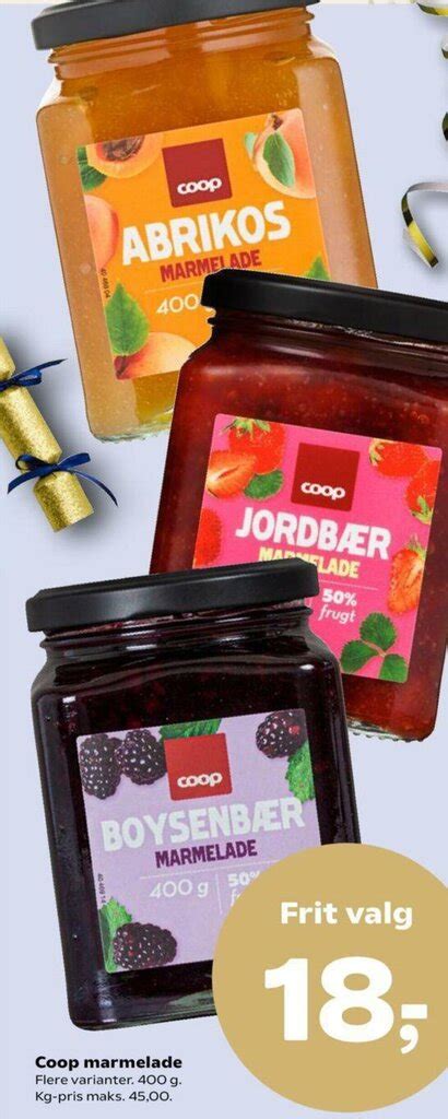 Coop Marmelade 400g Tilbud Hos Dagli Brugsen