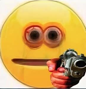 Cursed Emoji Gun Создать мем Meme