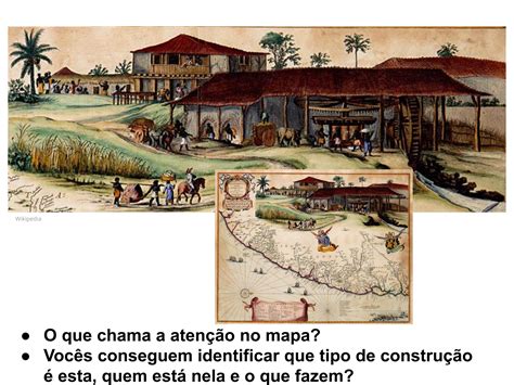 Plano De Aula Ano Hist Ria Os Engenhos De A Car Na Forma O