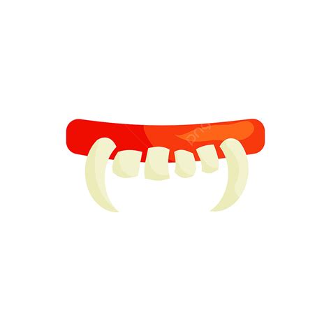 Vampire Teeth Clipart PNG Images, Vampire Teeth Icon In Cartoon Style ...