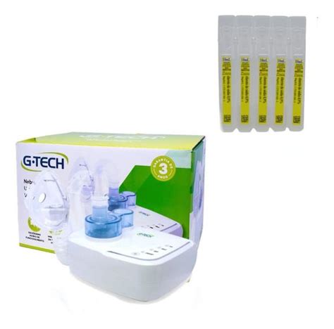 Nebulizador Adulto E Infantil Ultraneb Desk G Tech Soro Fisiol Gico