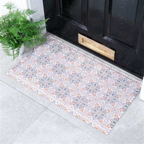 Beige Mosaic Tiles Doormat X Cm Artsy Mats