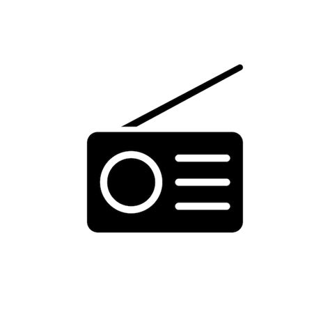 Premium Vector Radio Icon Vector Design Template