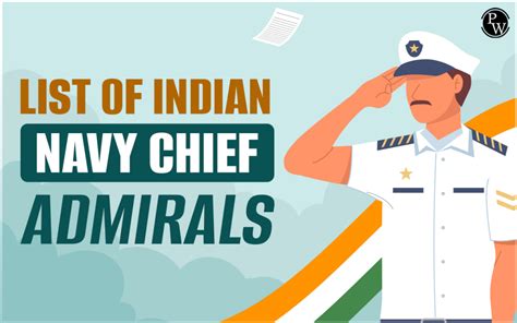 List Of Indian Navy Chief Admirals, Tenure, Important Facts