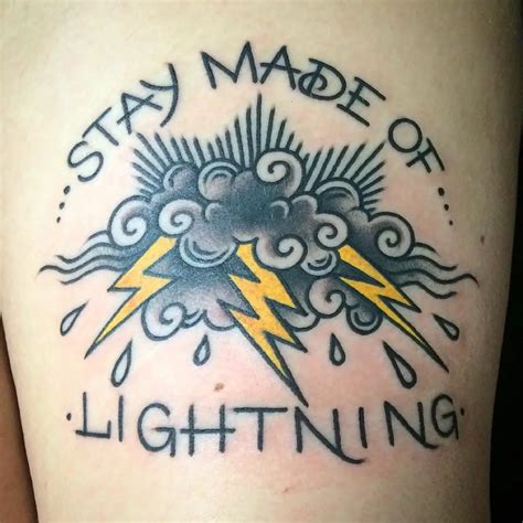 20 Amazing Lightning Tattoos Designs For Ladies Sheideas