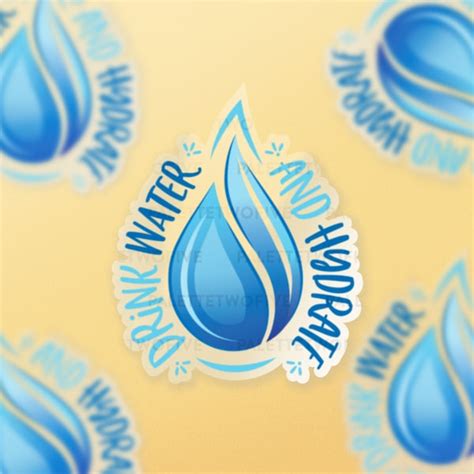 Water Drop Stickers - Etsy