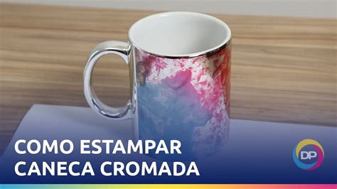 Como Estampar Caneca Cromada Metalizada Sublima O Youtube