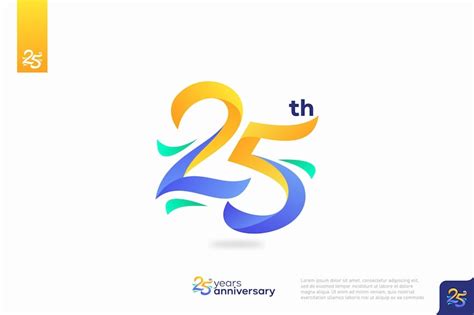 premium vector number  logo icon design  birthday logo number