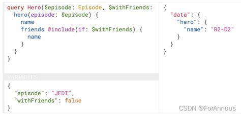 一个graphql的简单实例graphql Variables Csdn博客