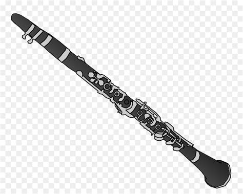 Clarinet clipart outline, Clarinet outline Transparent FREE for ...