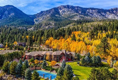 Private Estate Near Lake Tahoe In Gardnerville, Nevada, United States ...