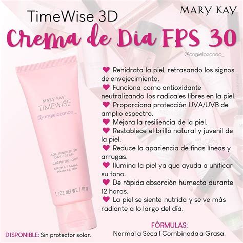 on Instagram Crema Facial para el Día FPS 30 TimeWise 3D 2