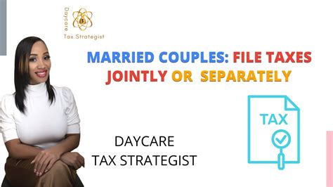 Married Couples File Taxes Jointly Or Separately Youtube