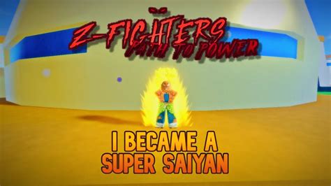 How To Get Super Saiyan In Roblox Path To Power Youtube