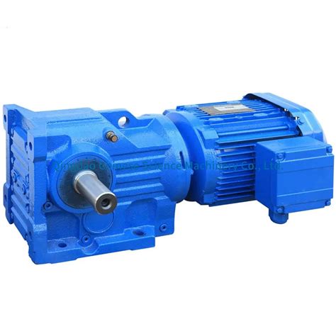 1400rpm 1450 Rpm Input K Series Helical Bevel Electric Motor Reduction