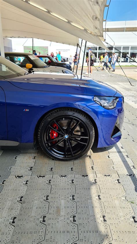 2022 Bmw 220d M Sport Package In Portimao Blue Live From Goodwood Festival Of Speed