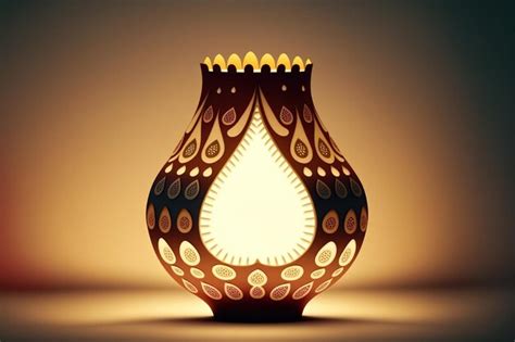 Premium AI Image | DIY light with white background Diwali festivities