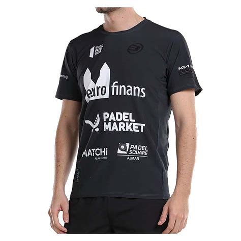 Playera Paquito Navarro Oficial Bullpadel Color Negro