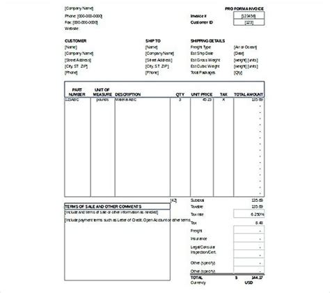 Simple Invoice Format In Excel Beinyu